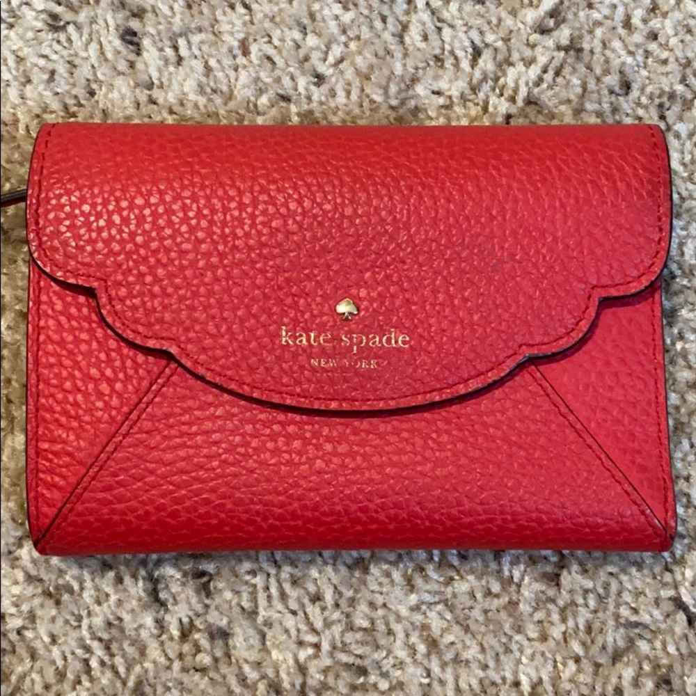 Red Kate Spade Wallet